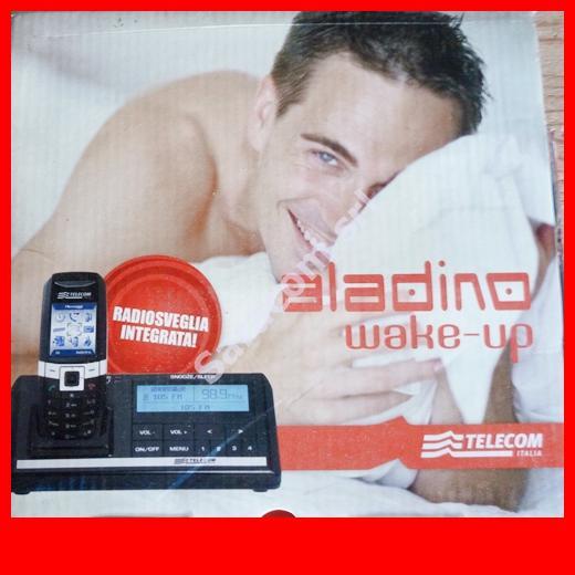 CORDLESS ALADINO WAKE-UP ISTRUZIONI Prezzo.41,00 In promo fino ad esaurimento scorte. 35,00!! Radiosveglia FM integrata con ampio display e servizio RDS.