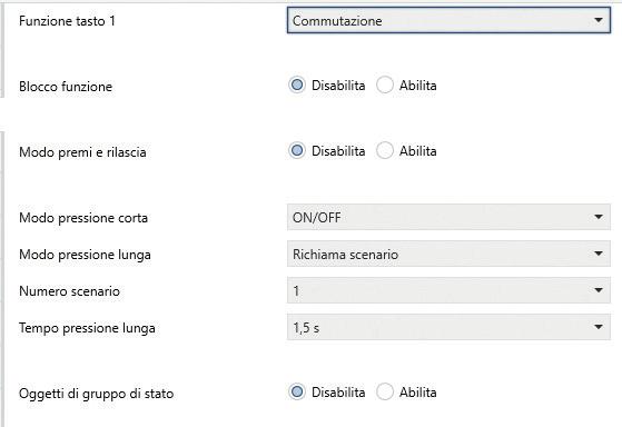 Configurazione Generale General Setting