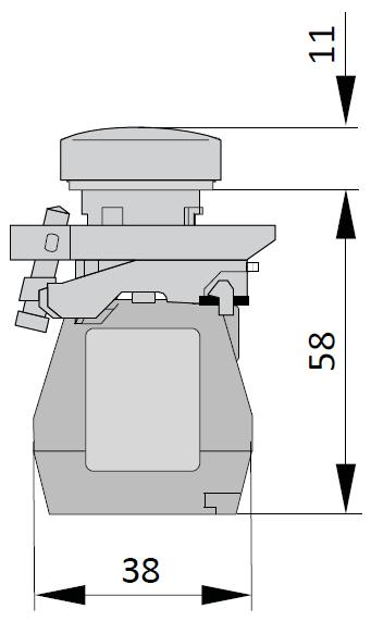 form right to center key withdrawal in center position 3