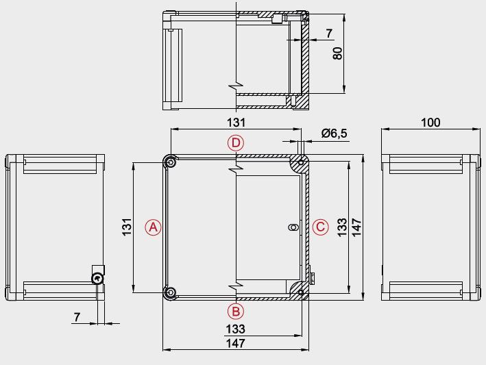 .S Thickness walls: 4 mm type A