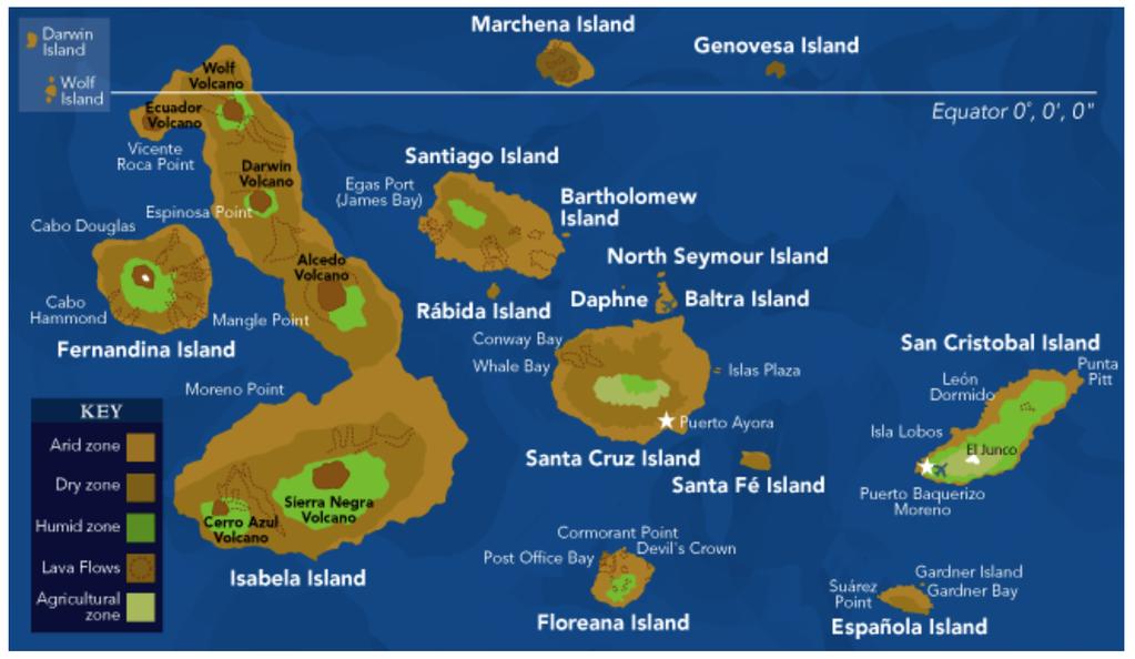 Le Isole Galapagos e i