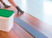 Specifically developed for the installation of LVT floorings, it guarantees the highest performances in terms of