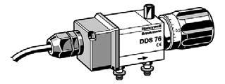 DDS76 Pressostato differenziale SPECIFICA TECNICA Applicazione Il pressostato differenziale DDS76 permette il lavaggio in controcorrente dei filtri Honeywell F76S and F76S-F in combinazione con un