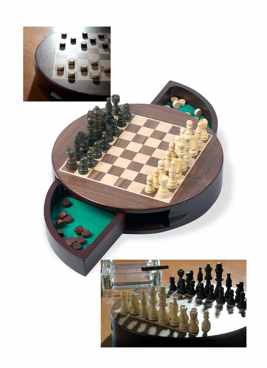 promotional concept/promotional concept/promotional concept/promotional concept PC 320 SCACCHIERA in legno pregiato intarsiata a mano scacchi e