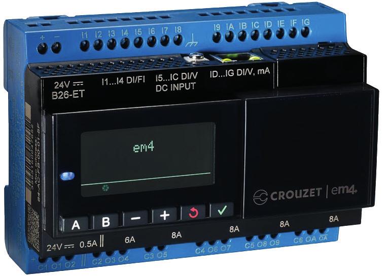 complesse. Crouzet Automation è un marchio di InnoVista Sensors. www.crouzet-automation.com Contatti: Tel.: +9 (0) 66 599 11 Fax: +9 (0) 66 599 18 E-mail: assistenzaclienti@innovistasensors.