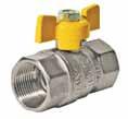 Valvola a sfera PN30 F per gas tipo export, passaggio totale, maniglia a leva F full bore gas ball valve PN30, export pattern with lever handle Válvula de bola PN30 para gas tipo export, paso total,