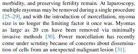 loss Uterine