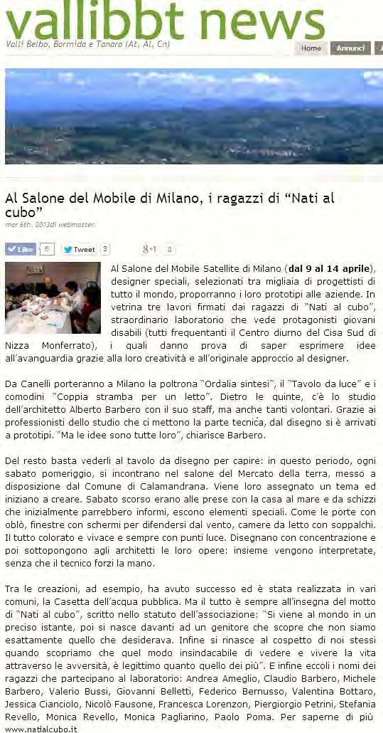 19 VALLIBBT NEWS 14 aprile 2012 Nuova