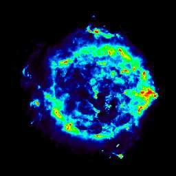 Cassiopeia A Supernova esplosa circa 250