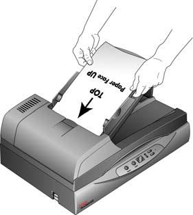 NOTA: rimuovere sempre eventuali punti di spillatrice o graffette dai documenti prima di inserirli nell'alimentatore automatico documenti dello scanner, poiché possono fare inceppare il meccanismo di