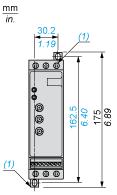 start/soft stop unit (1) For type 2