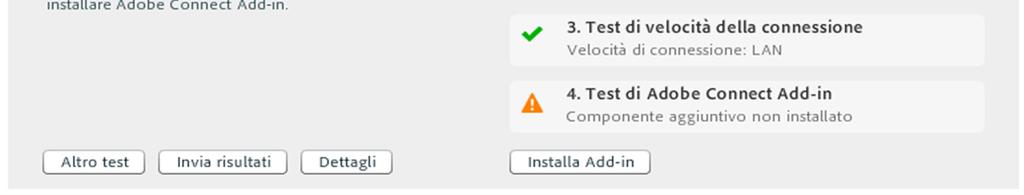 test per verificare la corretta compatibilità nel tuo