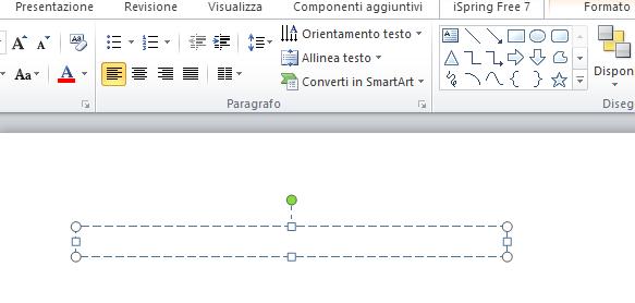 Inserimento del contenuto Nella creazione di presentazioni occorre rispettare alcune regole. È raccomandato l uso di caratteri Sans Serif (Verdana, Arial...), che sono leggibili sullo schermo.