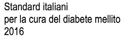 iniezione. Il metodo di praticare insulina solamente al bisogno (sliding scale) deve essere abbandonato.