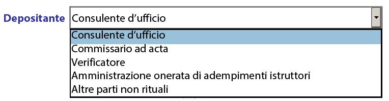 Premere Cerca; vengono visualizzati i dati essenziali del ricorso scelto: L Oggetto, la Tipologia e la Data deposito sono sufficienti a identificare il ricorso, verificando così che i dati del