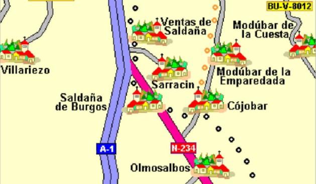 1. Mecerreyes - Hontoria de la Cantera - 13.2 Km Seguiamo la pista e procediamo dritti su 5,4km fino alla "Casa de Monte Negredo".
