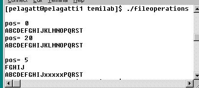 TITOLO /* esempio di uso delle operazioni LINUX sui file.*/ #include <sys/types.h> #include <sys/stat.h> #include <fcntl.h> #include <unistd.