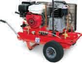 Motocompressori Petrol engine air compressors GRI 90 H L mm ins P L P H GRI 90/550 1070/42 770/30 820/32 GRI 90/670 1070/42 770/30 890/34.7 Type Kg m 3 GRI 90/550 104 0.784 GRI 90/670 108 0.