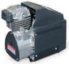 100 Gruppi compressori coassiali autolubrificati Direct driven selflubricated pumps Cil./St. l/min C.F.M.