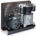 Gruppi compressori d aria ir compressor pumps CCS Basamento Base L P H CCS 248 510/20.1 310/12.2 340/13.4 CCS 338 510/20.1 330/13.0 340/13.4 Grup./Pump Cil./St. l/min C.F.M.