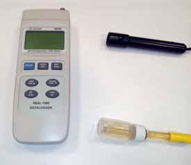 ph METER phmetro 50200P 50200P Portable digital ph meter complete with temperature probe - measuring range: ph 0.00 to 14.