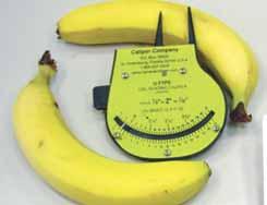 Calibro per banane - scala da 7/8 a 2 pollici (passo 1/32 di pollice) 53301