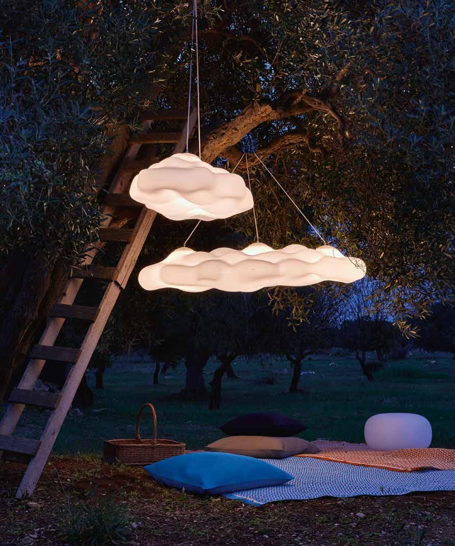 NETWOOD NEFOS sdraio/ lampade sunchair / lamps MORFEO cuscini /