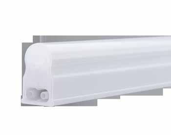 Reglette LED T5 EcoMax Distribuzione della luce uniforme per creare un atmosfera piacevole Disponibile anche in versione dimmerabile con tappi di chiusura trasparenti Risparmio energetico fino al 50%