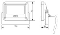 Specifiche tecniche Durata (L70B50) 30.000 h Cicli on/off 100.