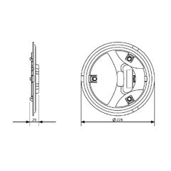 Specifiche tecniche Durata (L70B50) 30.000 h Durata (L80B50) 20.000 h Cicli on/off 100.