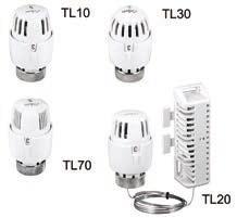 VALVOLE E ACCESSORI RBM 9 VALVOLE TERMOSTATIZZABILI CONF. DESCRIZIONE MISURA 0194773 10 Valvola termostatizzabile inversa per tubo rame o polietilene.