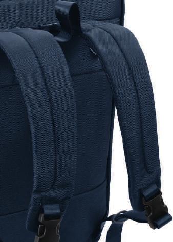 removibili Padded shoulder straps, adjustable