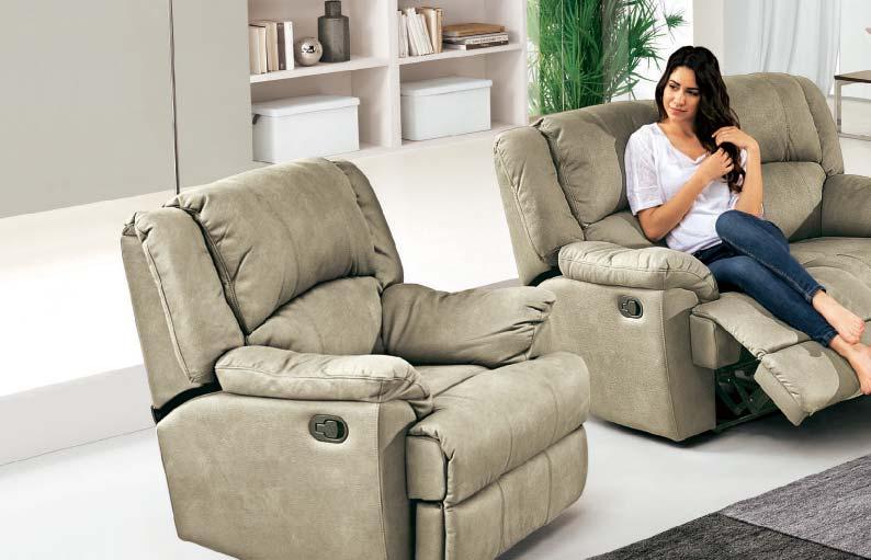 MECCANISMO RECLINER Disponibile con recliner elettrico