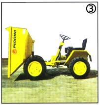 Hydrostatic transmission Transmission hydrostatique Transmisión hidrostática - - - Dumper 750 / 1000 a scarico frontale Front tipping Dumper 750 / 1000 Dumper 750 / 1000 à déchargement frontale