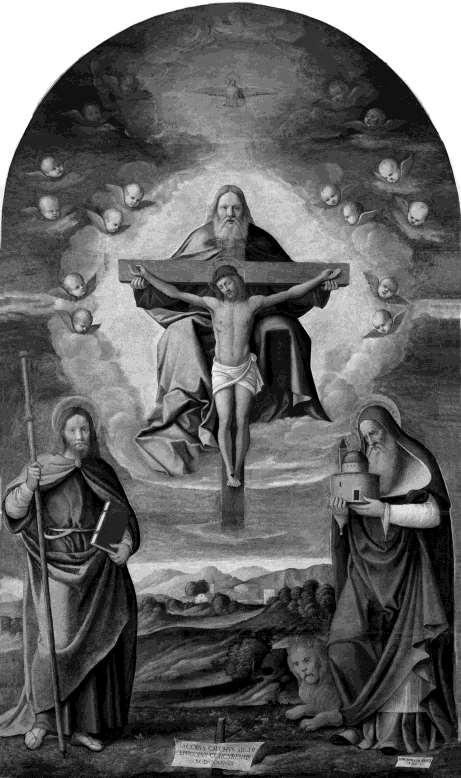 - 104 - sl. 68 Girolamo da Santa Croce, Sveto Trojstvo, sv.