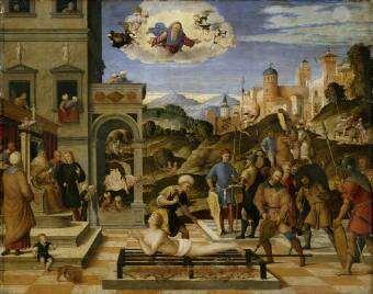 Lovre, San Francesco della Vigna, Venecija fig 81 Francesco da Santa Croce, Mučeništvo sv.