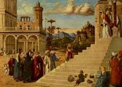 - 144 - sl. 100 Cima da Conegliano, Prikazanje Marijino, Gemäldegalerie, Dresden Kronološki slijedi događaj Navještenja.