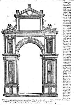 Tako su za nas posebno zanimljiva dva opisa i crteži ulaznih kapija iz Extraordinario libro za koje sam Serlio kaže da bi kao ideja jednom mogli poslužiti i nekom arhitektu.