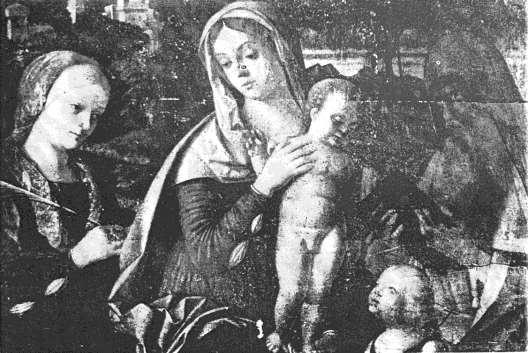 - 247-2 Dobrota, privatno vlasništvo Francesco Rizzo da Santa Croce Bogorodica s Djetetom i sv. Ivanom, sv. Katarinom i sv.