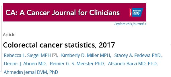 Progress against CRC can be accelerated by increasing initiation of screening at age 50 years (average risk) or earlier (eg, family history of