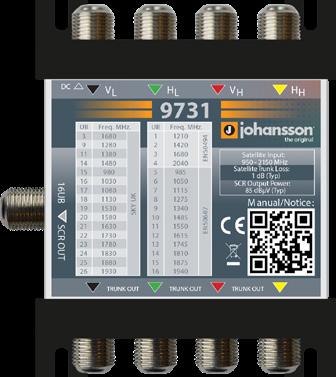 Multiswitch SAT dscr SKY DSCR41 56, 90 Multiswitch cascata 4 ingressi, 4