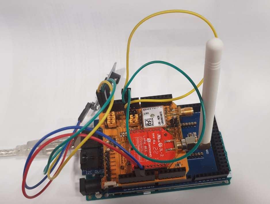 NodeRED: Raspberry LoraWAN + Arduino +