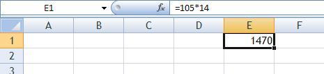 CREA UNA FORMULA PER MOLTIPLICARE I DATI Seleziona la cella che deve contenere la formula Inizia la