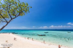 SESTO GIORNO - Sveglia e colazione e poi intorno alle 7:30 vi passeranno a prendere per una gita che vi permettera' di vedere in due soli giorni e una notte a Phi Phi Island tutta la zona di Phuket :