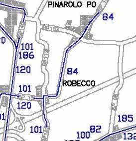 Il comune è attraversato in direzione nord-sud dalla Strada Provinciale 112 (a nord di Robecco Pavese) e dalla Strada Provinciale 167 (a sud di Robecco Pavese).