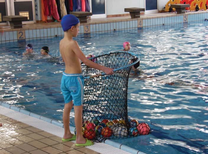 Appuntamento tradizionale in piscina per i giochi in acqua, una delle feste polisportive messe in programma quest anno dalla commissione tecnica.