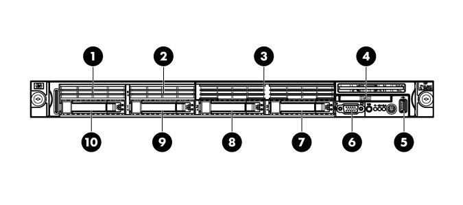 1 Identificazione dei componenti In questa sezione Componenti del pannello anteriore a pagina 1 LED e pulsanti del pannello anteriore a pagina 2 Componenti del pannello posteriore a pagina 3 LED e