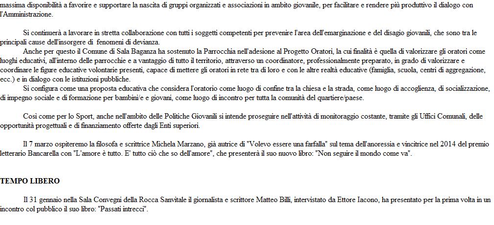 Pag. 68 3.4.3 - Finalità da conseguire 3.4.3.1 - Investimento 3.