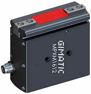 Alta tensione High voltage L N PE + _ 24 Vdc PLC Sensore (opzionale) Sensor (optional) Pinza MPXM MPXM gripper ON/OFF 24 Vdc -- GND 24