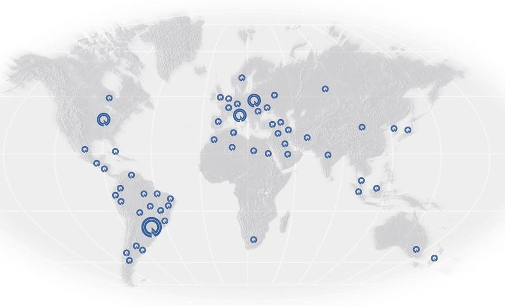 Presenza nel mondo Per ulteriori informazioni ed aggiornamenti visita il nostro sito: www.romi.